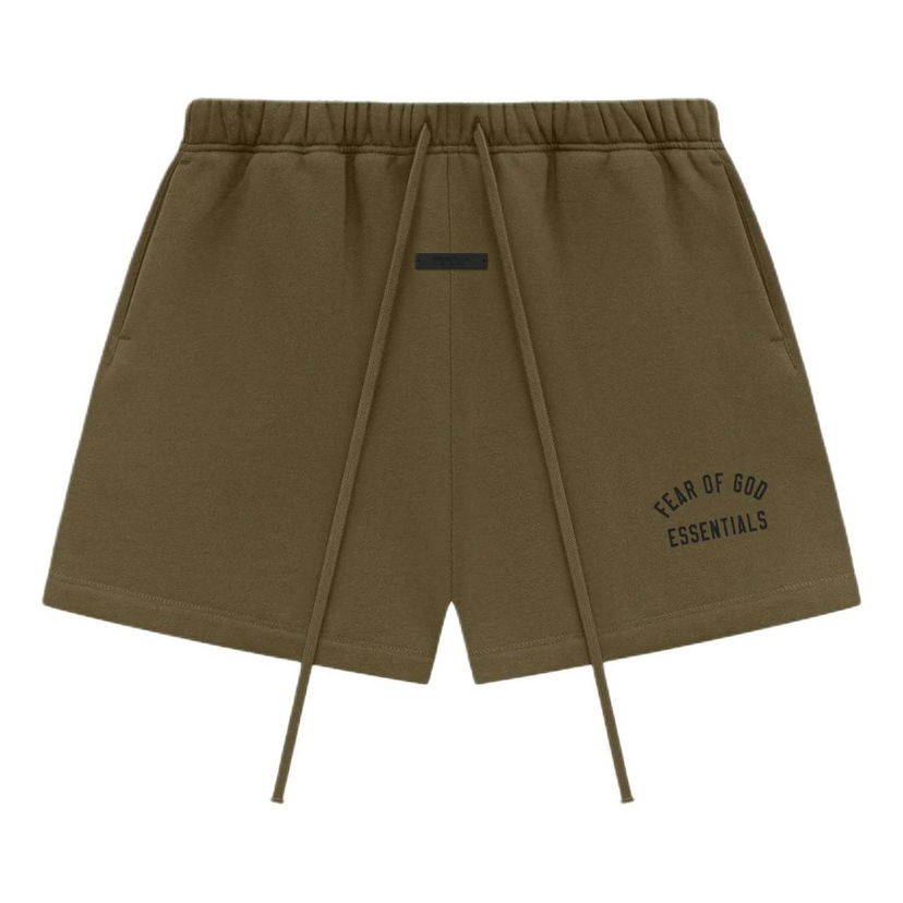 Шорти Fear of God Fear of God Essentials Fleece Soccer Shorts Зелений | 160BT242004F
