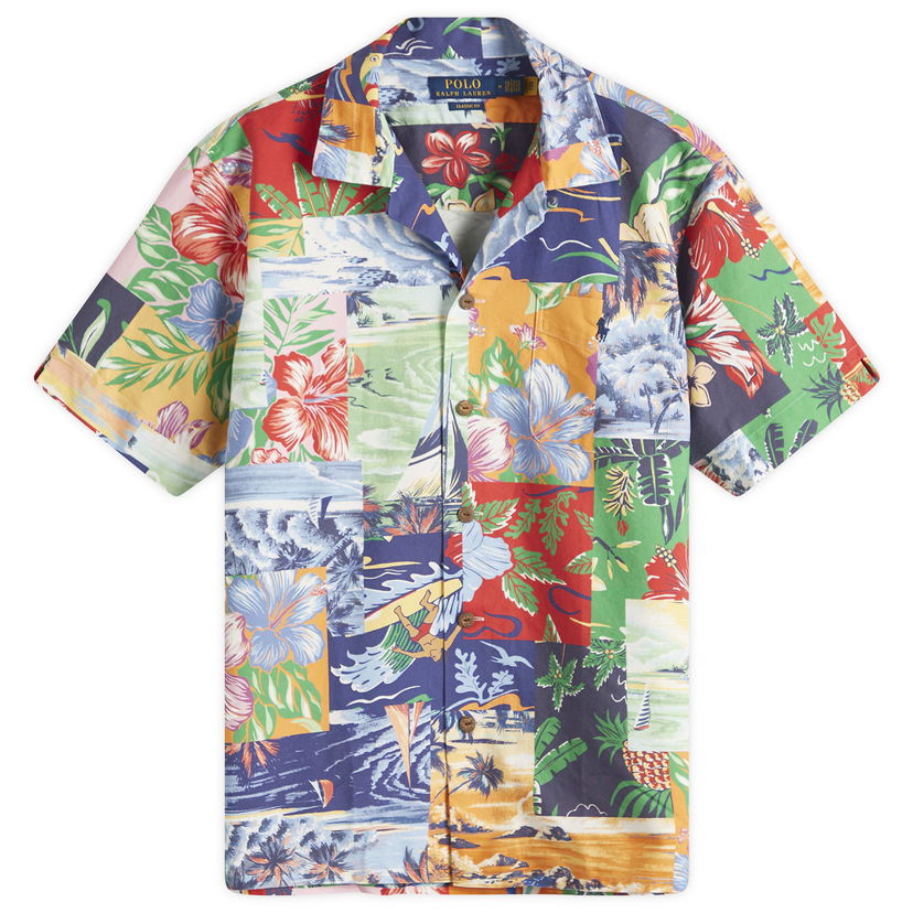 Сорочка Polo by Ralph Lauren Ralph Lauren Patchwork Beach Vacation Shirt Різнокольоровий | 710964762001