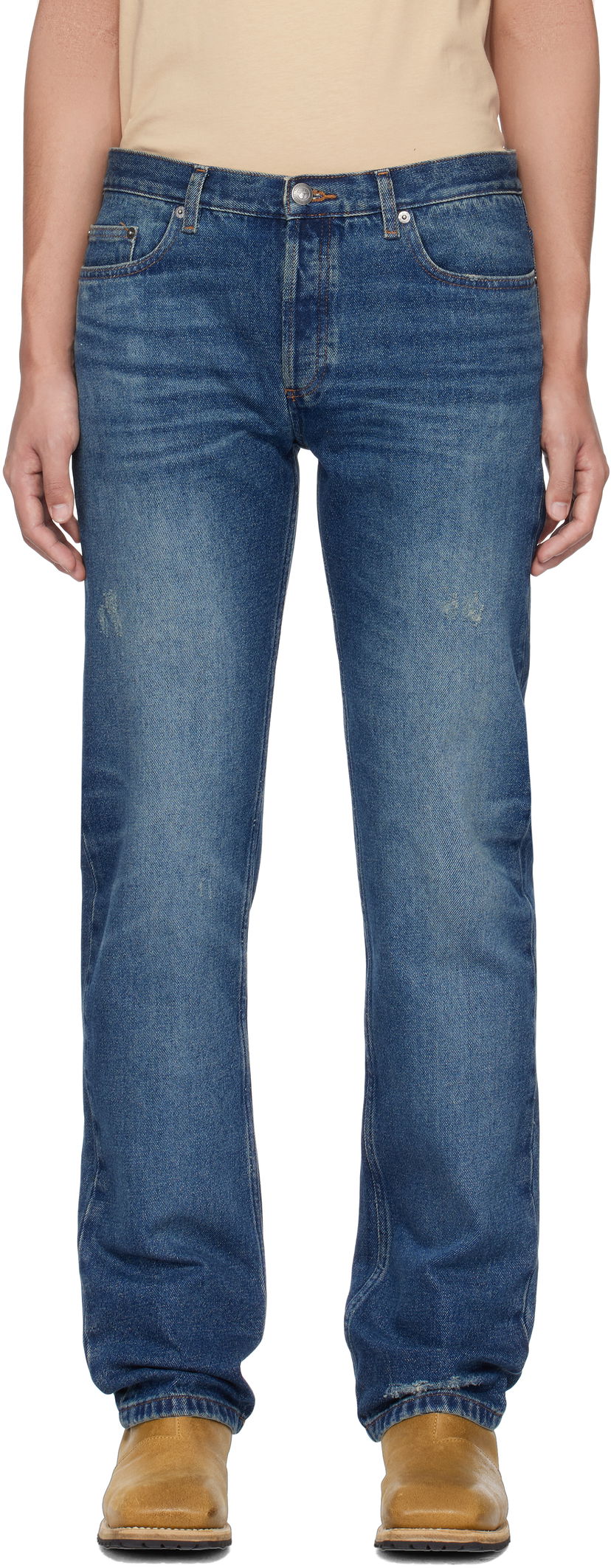 Джинси A.P.C. New Standard Jeans Синій | COHFC-M09001