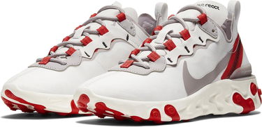 Кросівки та взуття Nike React Element 55 W білий | bq2728-010, 4