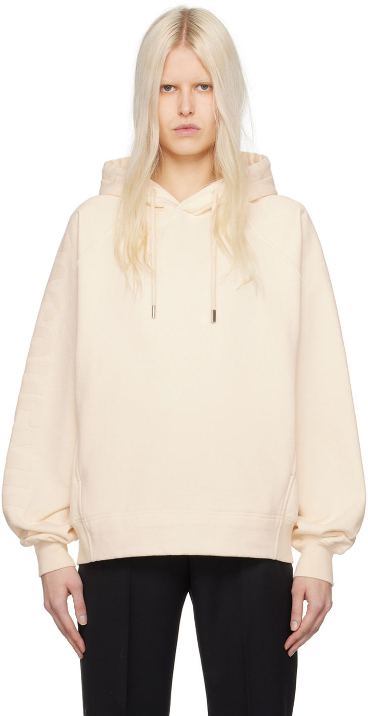 Світшоти Jacquemus Off-White Les Classiques 'Le Hoodie Typo' бежевий | 24E245JS234-2341