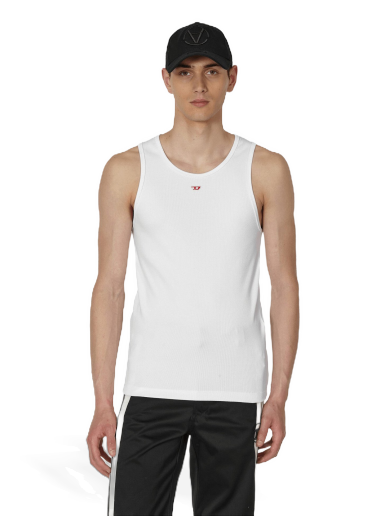 Безрукавка Diesel Logo Patch Tank Top білий | A040880EJAI 100