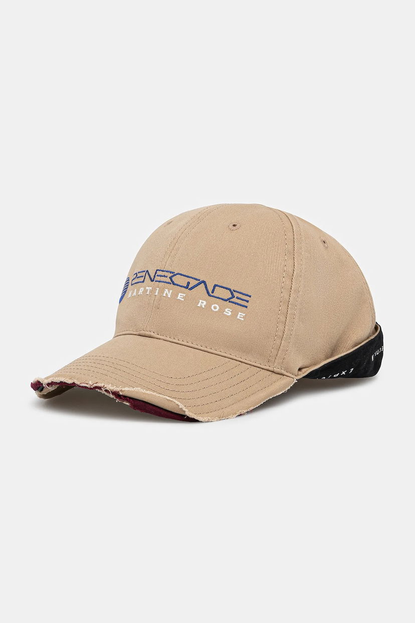 Кепка Martine Rose Martine Rose Roll Back Baseball Cap бежевий | 1168WP13716
