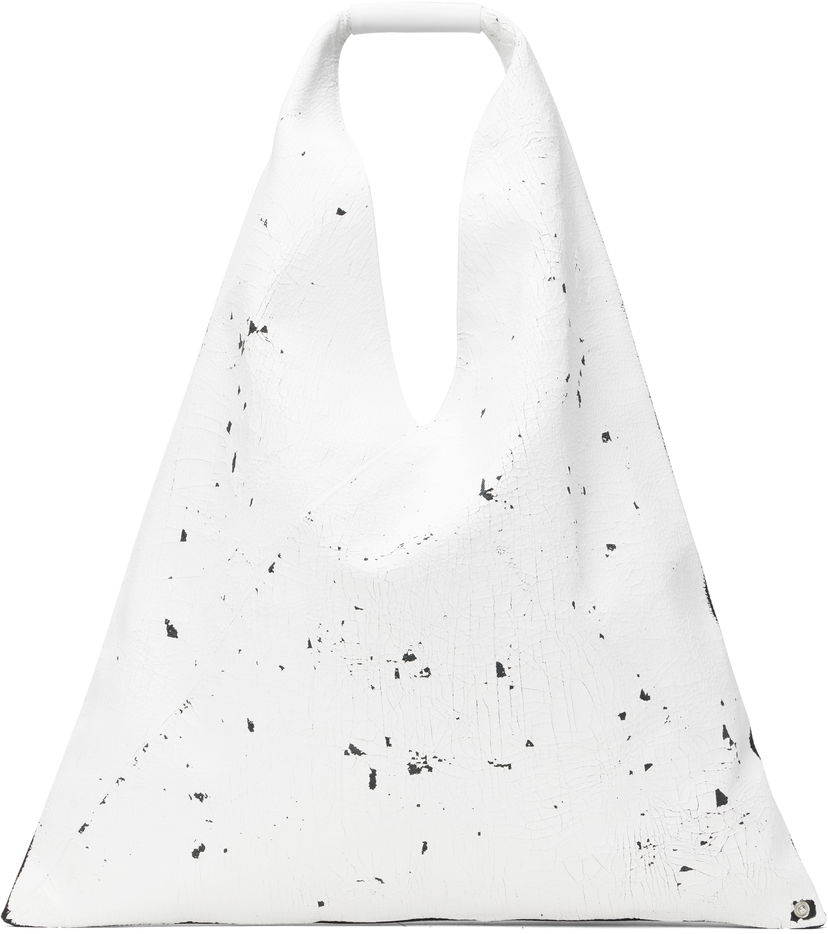 Сумочка Maison Margiela MM6 Maison Margiela Triangle Tote Bag білий | S54WD0039 P8333