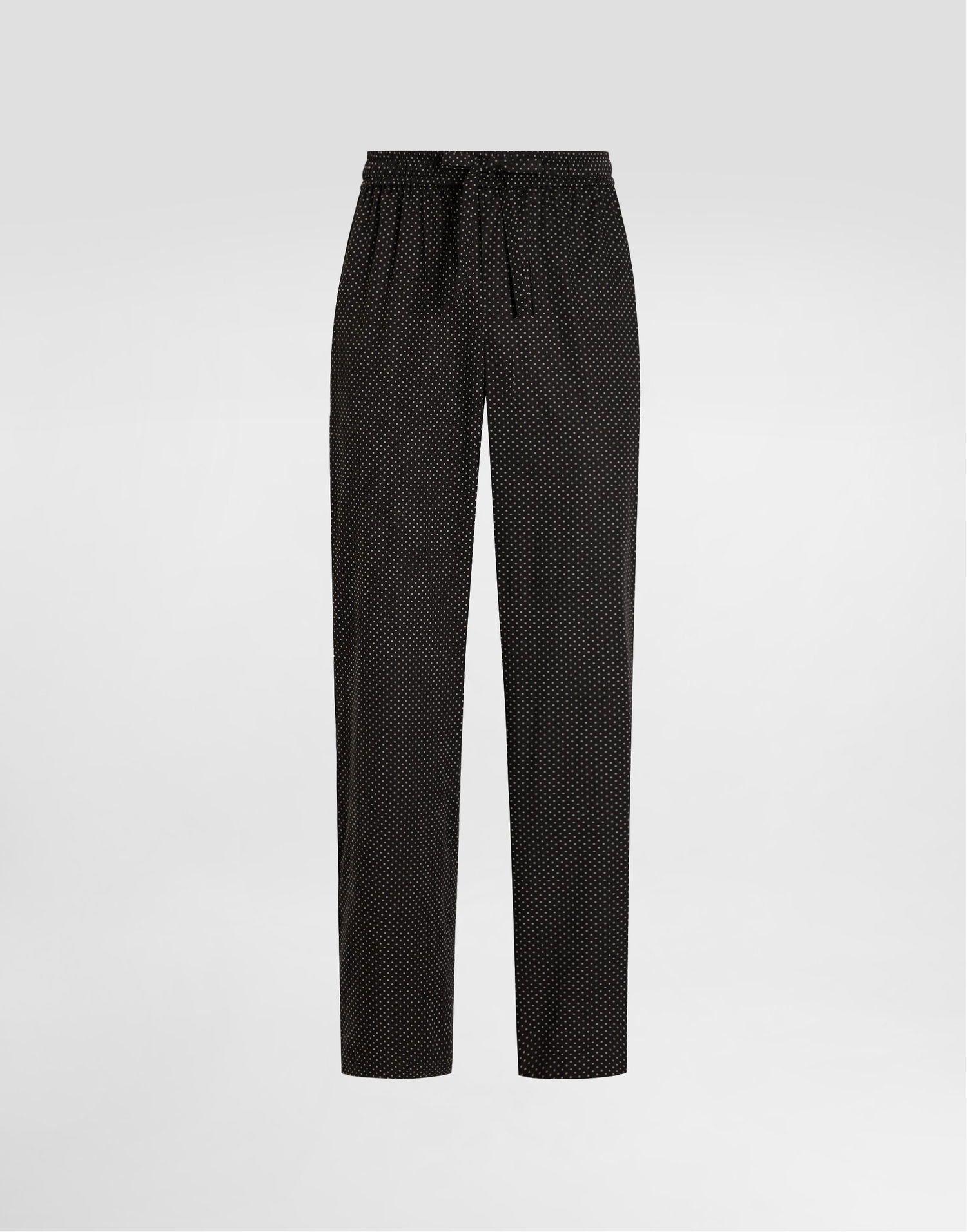 Штани Dolce & Gabbana Dolce & Gabbana Micro-designed Joggers чорний | GVRMATFMRBNS8030, 0