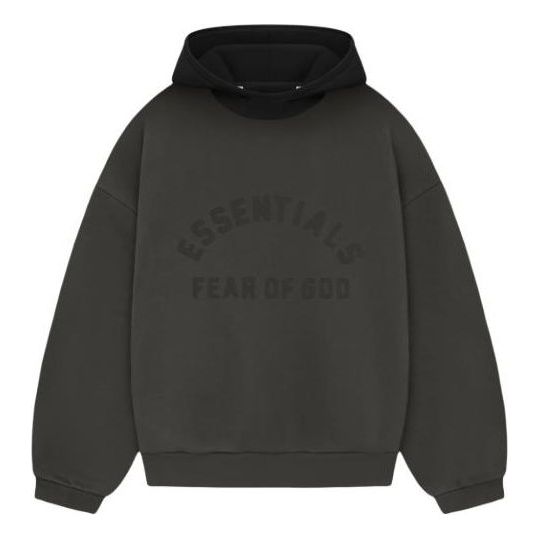 Світшоти Fear of God Essentials Nylon Fleece Hoodie чорний | 202SP244310F