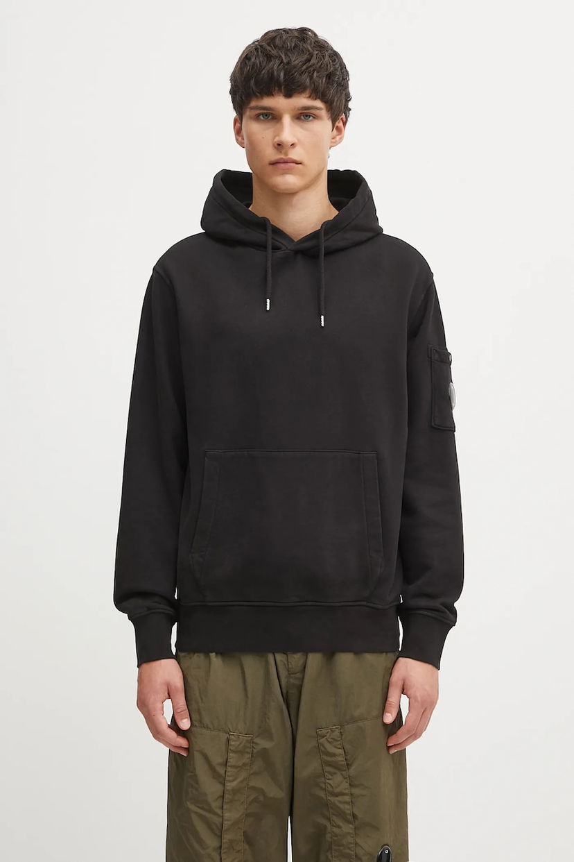 Світшоти C.P. Company C.P. Company Hooded Sweatshirt чорний | RFCMSS719A006372G
