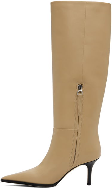 Пальто Aeyde Aeyde Tula Leather Tall Boots бежевий | A11-KB-TULP75ST95-FW24-957-065, 2