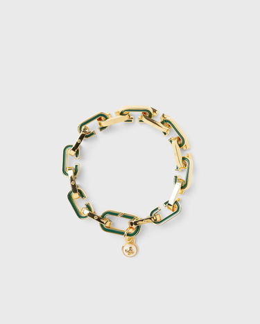 Браслет Casablanca Enamel "C" Link Bracelet Металік | A-AW25-JW-322-01, 0