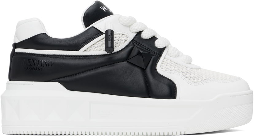 Кросівки та взуття Valentino Valentino Garavani One Stud XL Low-Top білий | 6Y2S0G37WWA