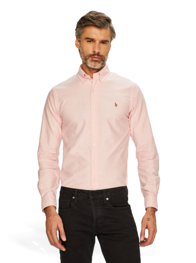 Сорочка Polo by Ralph Lauren Slim Oxford Shirt Рожевий | 710549084008