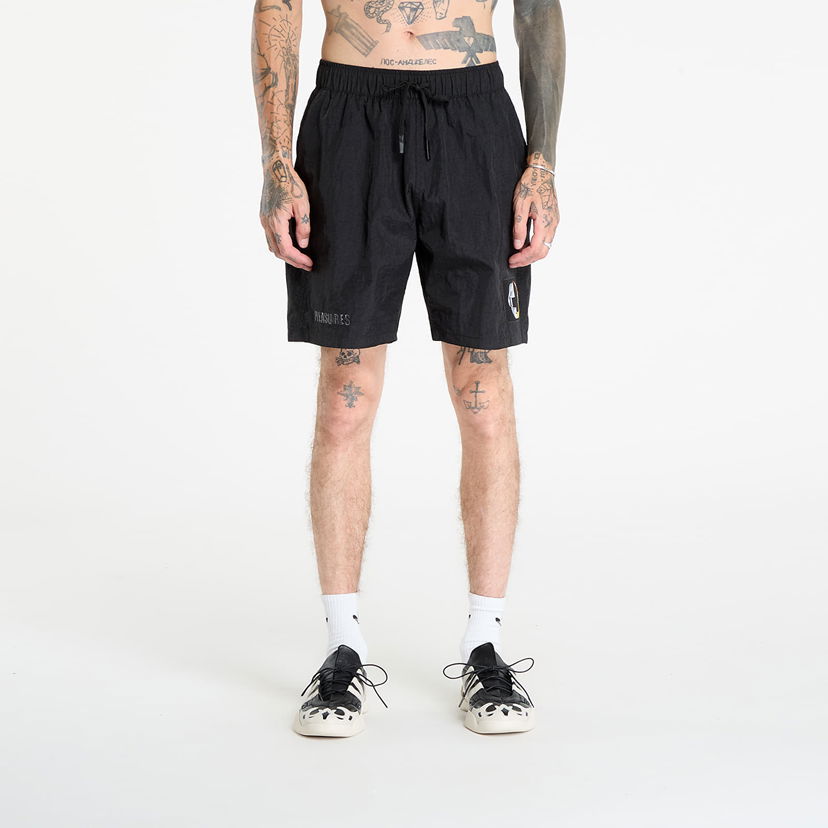 Шорти Pleasures PLEASURES Daft Club Crush Hiking Shorts чорний | P25DP013-BLACK