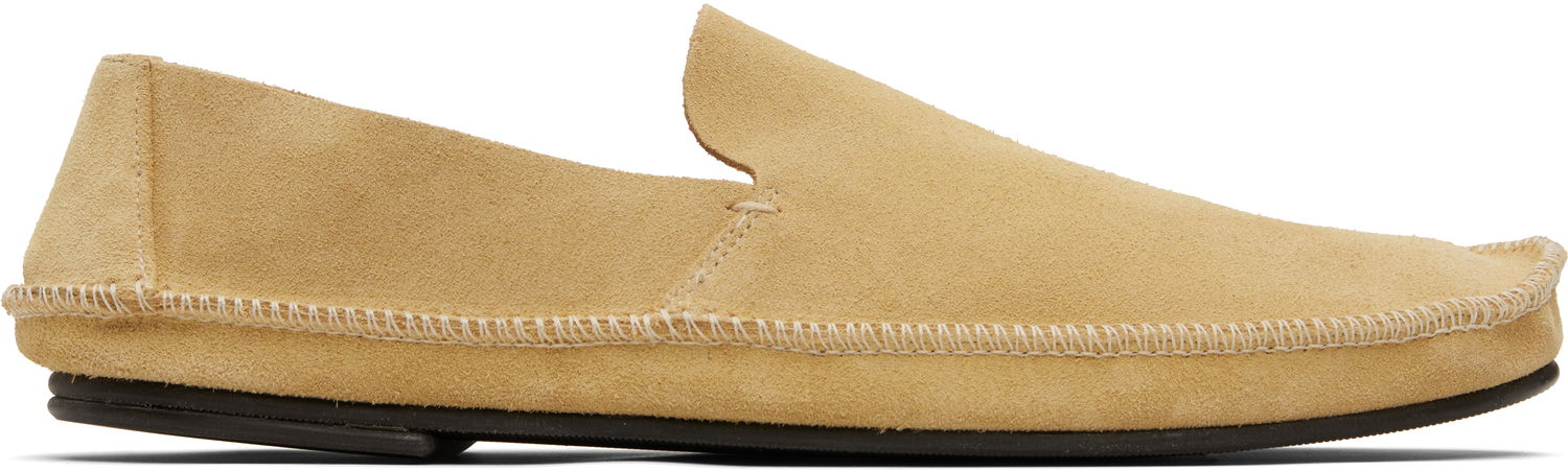 Кросівки та взуття The Row The Row Tyler Loafers бежевий | F1639-L305, 0