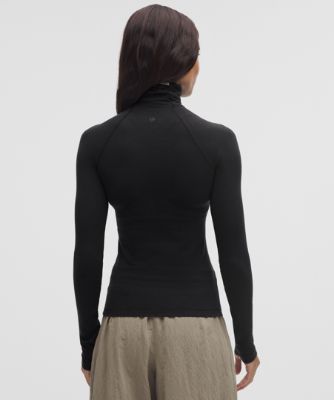 Cветр lululemon Wool-Blend Turtleneck Base Layer чорний | prod20001527, 8