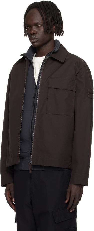 Куртка Stone Island Stone Island Weatherproof Canvas Overshirt Коричневий | K2S15 1200018 S00F1, 3