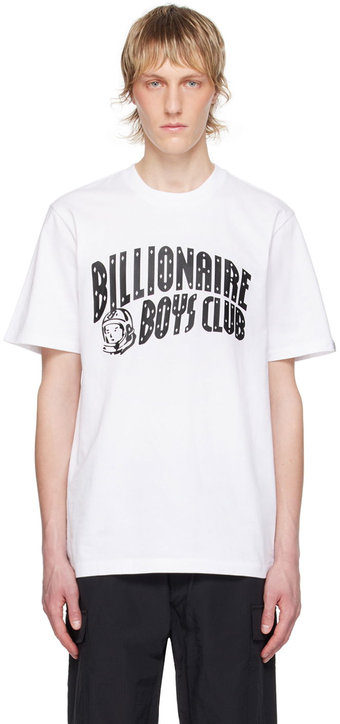 Футболка BILLIONAIRE BOYS CLUB Arch Logo Graphic T-Shirt білий | B24269