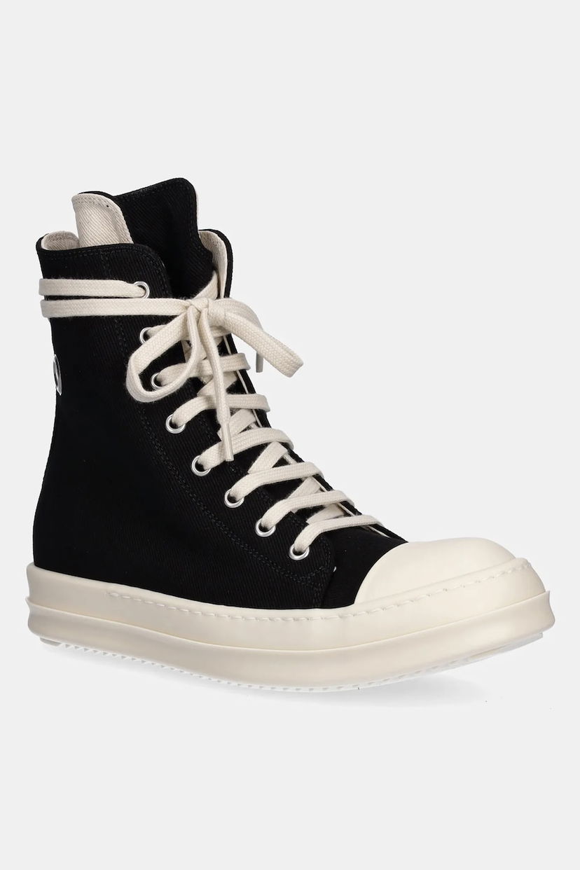 Кросівки та взуття Rick Owens Rick Owens DRKSHDW High-Top чорний | DS02E7800.DOES1