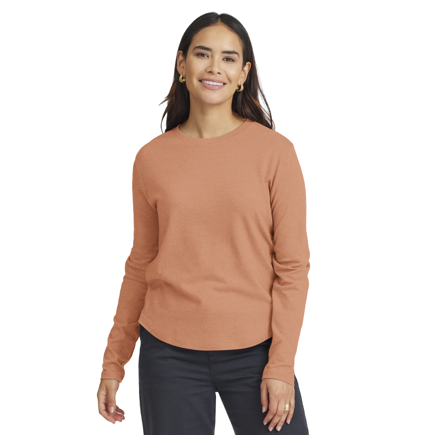 Футболка Allbirds Merino Long Sleeve Tee, Size XS Помаранчевий | A12106W, 0