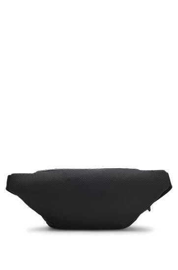 Поясна сумка BOSS Ripstop belt bag with split-logo patch чорний | 50551798, 1
