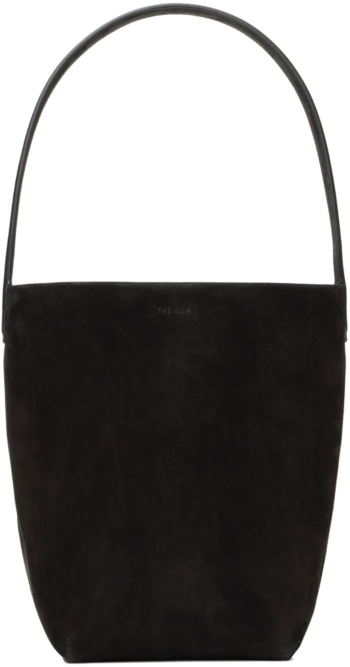 сумка-тоут The Row Suede Tote Bag чорний | W1314-L87