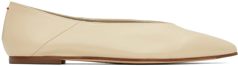 Одяг Aeyde Aeyde Moa Ballerina Flats бежевий | A11-FL-VNCP08FL-0119-100-007