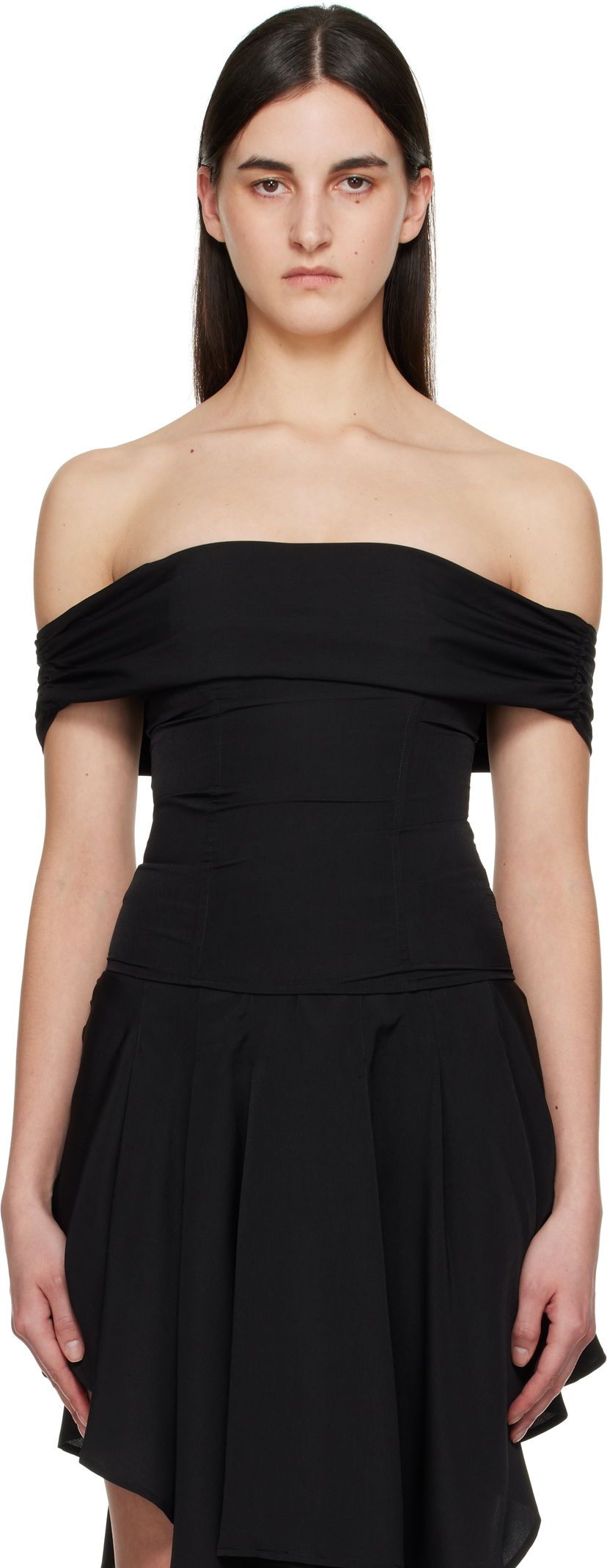 плаття Miaou Miaou Magda Off-The-Shoulder Top чорний | 7090GGTBLK