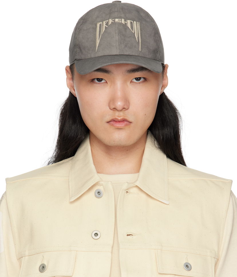 Кепка Rick Owens Rick Owens DRKSHDW Hollywood Baseball Cap Сірий | DA01E3478 PFEM10