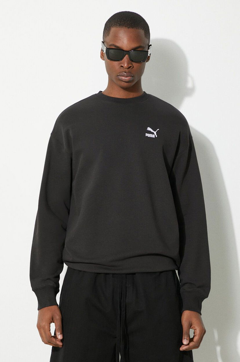 Світшоти Puma Puma Better Classics Crewneck Sweatshirt чорний | 624244