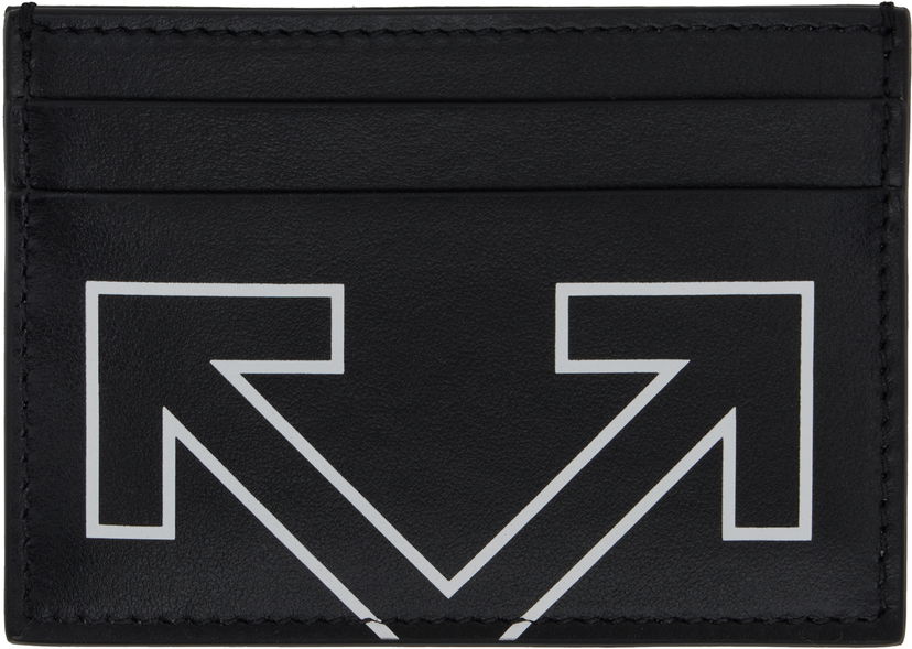 Гаманець Off-White Heritage Leather Card Holder чорний | OMND09BC99LEA0011001