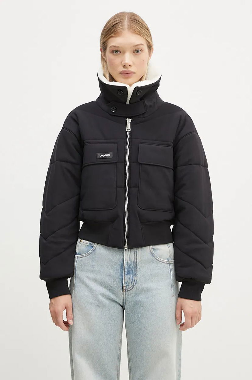 Пуховик Coperni C+ Winter Bomber Jacket чорний | COPV19BISF5004