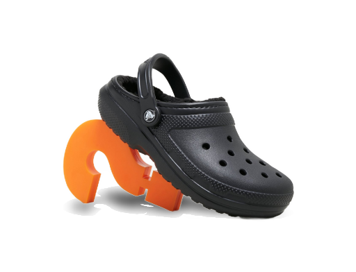 Кросівки та взуття Crocs Lined Clogs W чорний | 203591060
