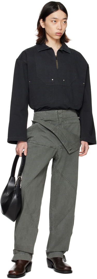 Штани Dion Lee Shell Trousers Сірий | C2175PS24, 4