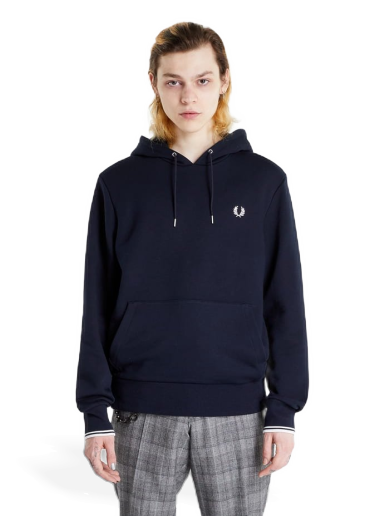 Світшоти Fred Perry Tipped Hooded Sweatshirt темно-синій | M2643 248