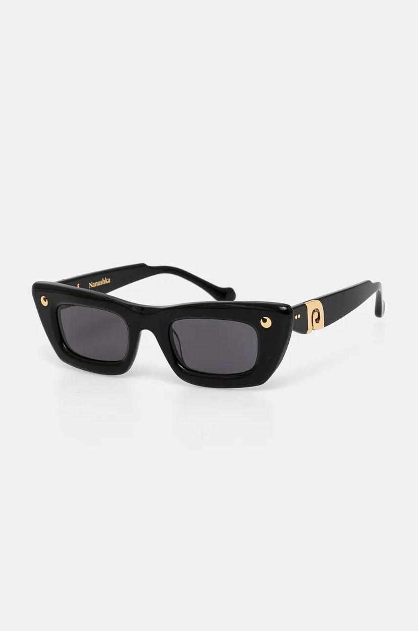 Сонцезахисні окуляри Nanushka LONDYN Black Sunglasses чорний | NU24PFSG00399