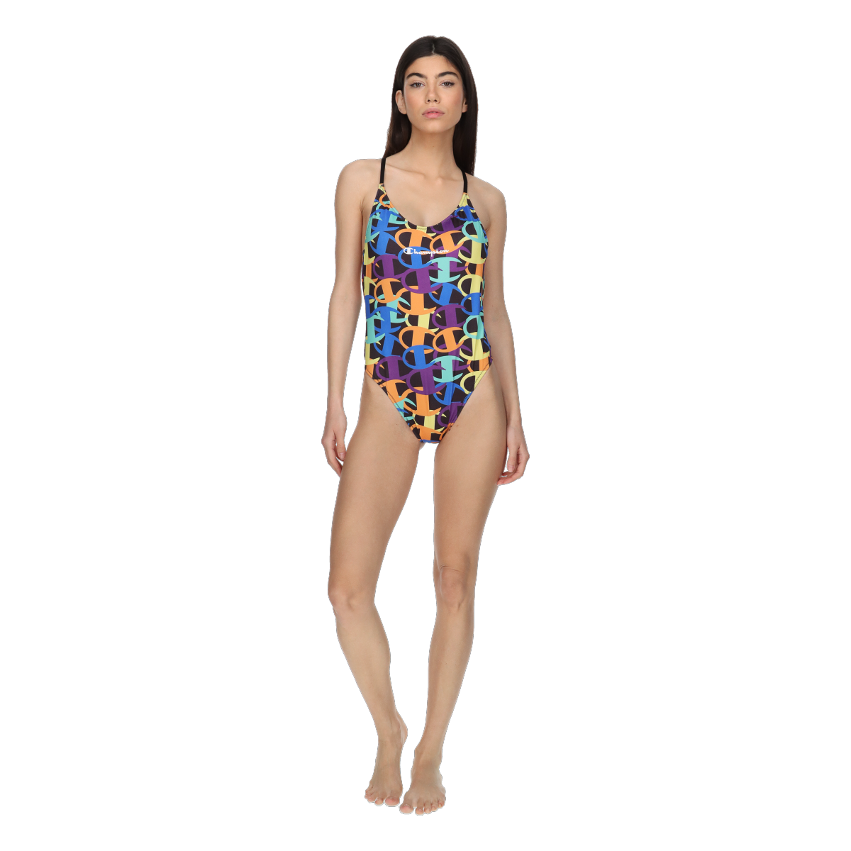 Купальники Champion Multi-color Patterned One-Piece Swimsuit Різнокольоровий | CHA231F001-Z9, 0