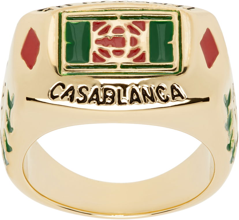 Кільце Casablanca Tennis Club Gold Ring Металік | APS25-JW-087-01