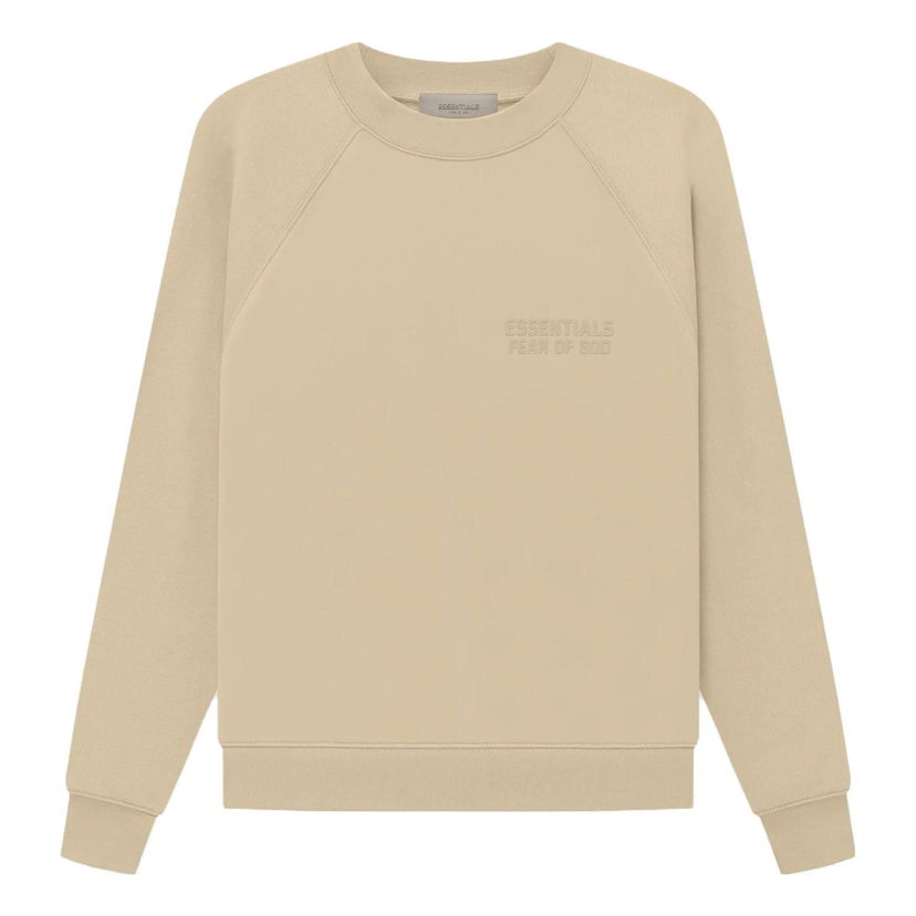 Cветр Fear of God Essentials Fear of God Crewneck Sweatshirt бежевий | 192BT222044F