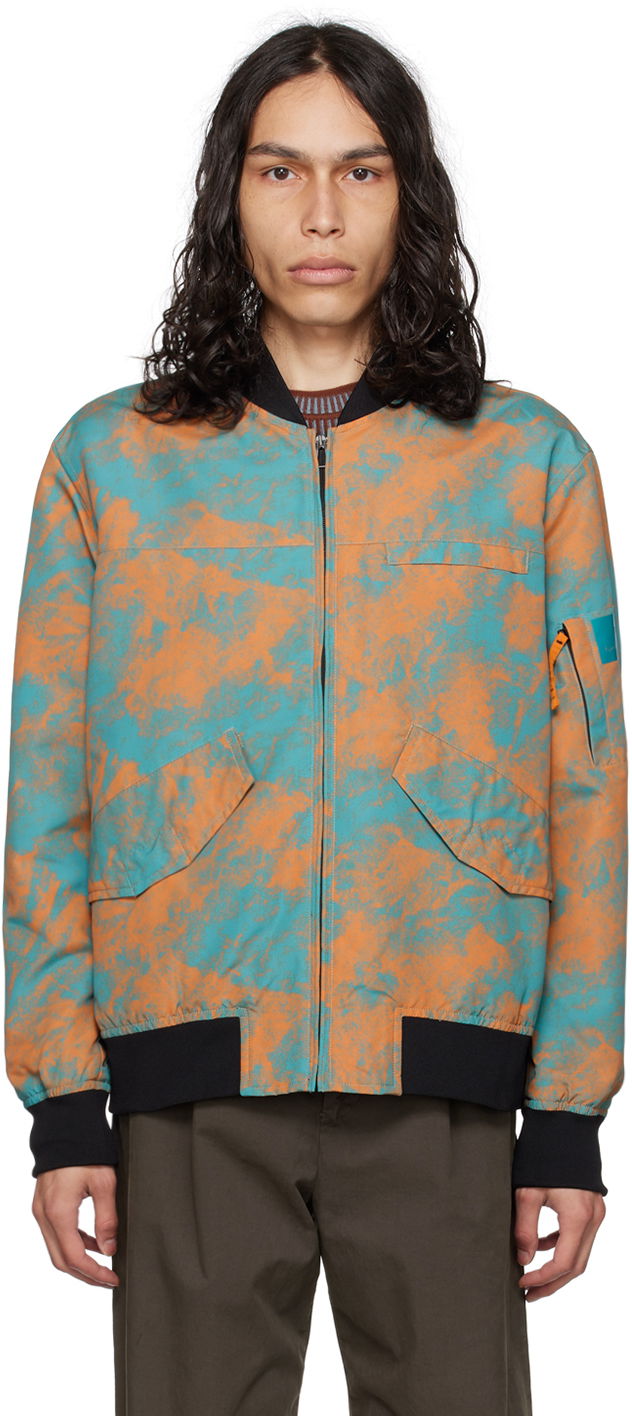 Куртка бомбер Paul Smith PS Paul Smith Graphic Bomber Jacket Різнокольоровий | M2R-320Y-L21845