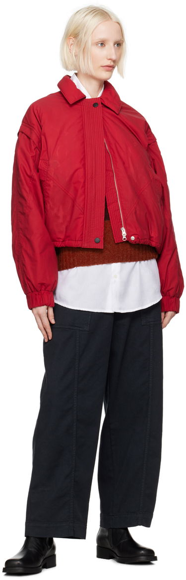 Куртка бомбер YMC YMC Heath Cropped Bomber Jacket Червоний | Q5XAA, 3