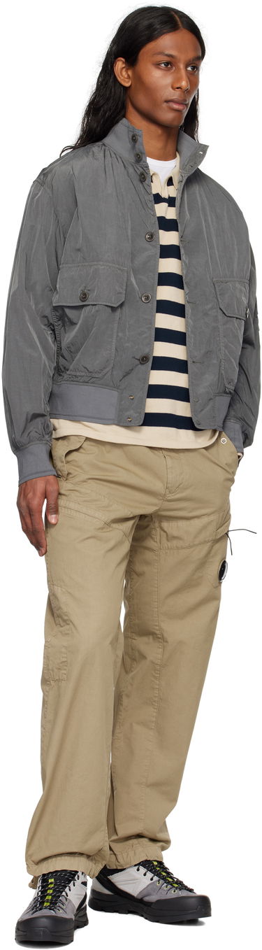 Куртка бомбер C.P. Company C.P. Company Chrome-R Full Button Jacket Сірий | 18CMOW014A-005904G, 4