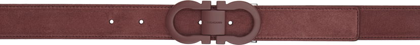 Ремені FERRAGAMO Ferragamo Adjustable Belt Бордовий | 783694