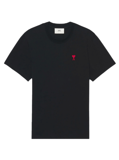 Футболка AMI T-Shirt чорний | BFUTS001 724 001
