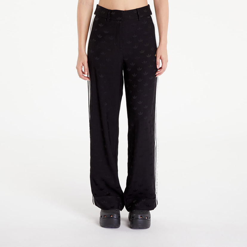 Штани adidas Originals Premium Woven Jaquard Pants Black чорний | JI9659