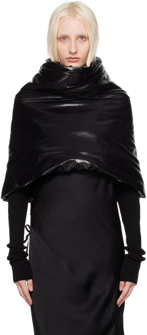 Шарф Rick Owens Cowl Scarf чорний | RP02D3443 NL