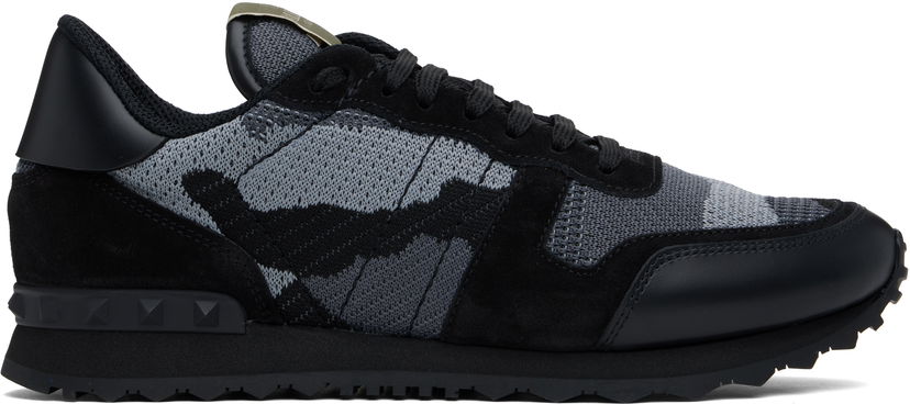 Догляд за взуттям Valentino Valentino Garavani Rockrunner Mesh Camouflage чорний | 6Y2S0723QRK