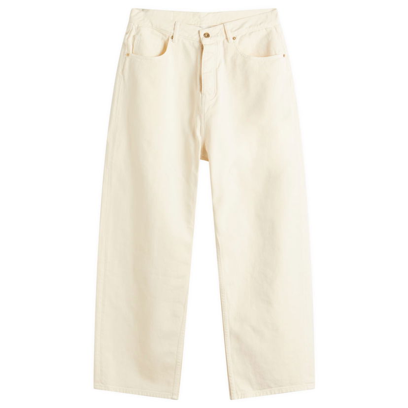 Джинси Drôle de Monsieur Drole de Monsieur Baggy Jeans, Size Large білий | G-BP168-CO188-OW