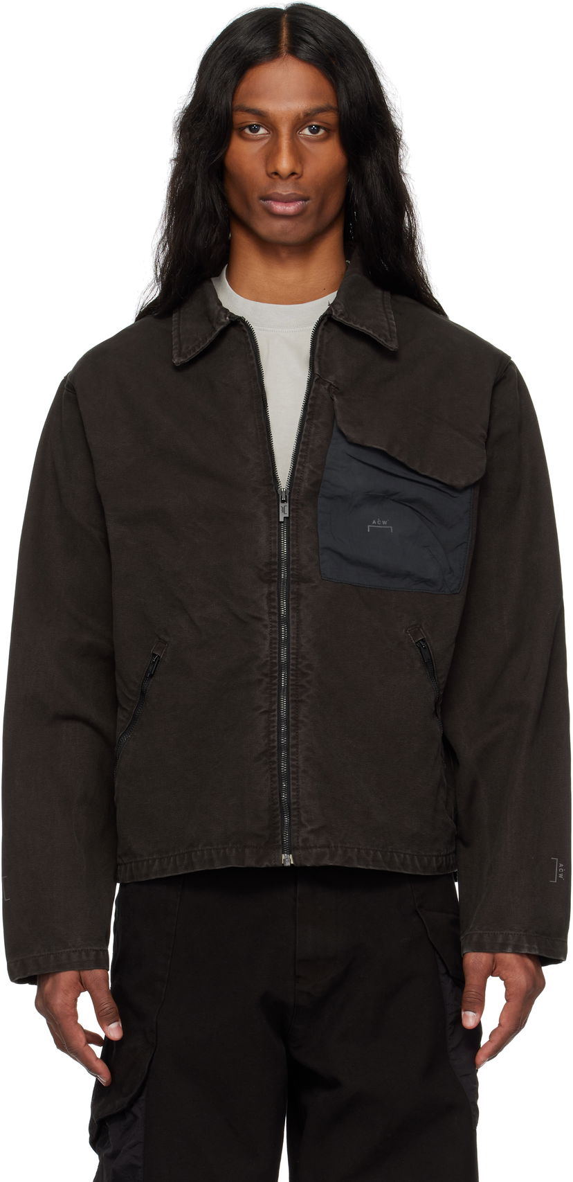 Куртка A-COLD-WALL* A-COLD-WALL* Brunswick Jacket чорний | ACWMO283