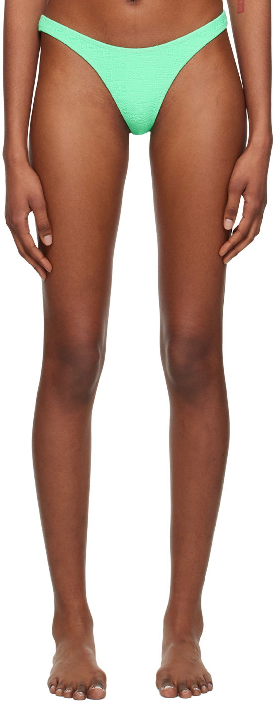 Купальники Alexander Wang Jacquard Bikini Bottom Зелений | 4CC2238040