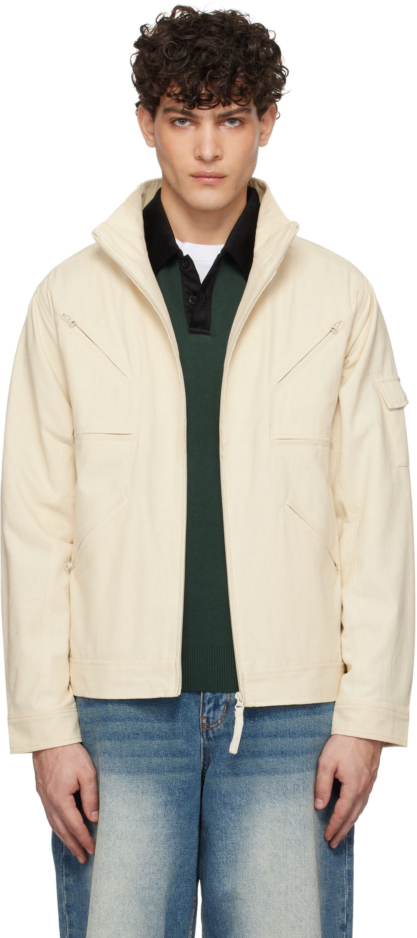 Куртка Dime Zip Jacket бежевий | DIMEHO243BON