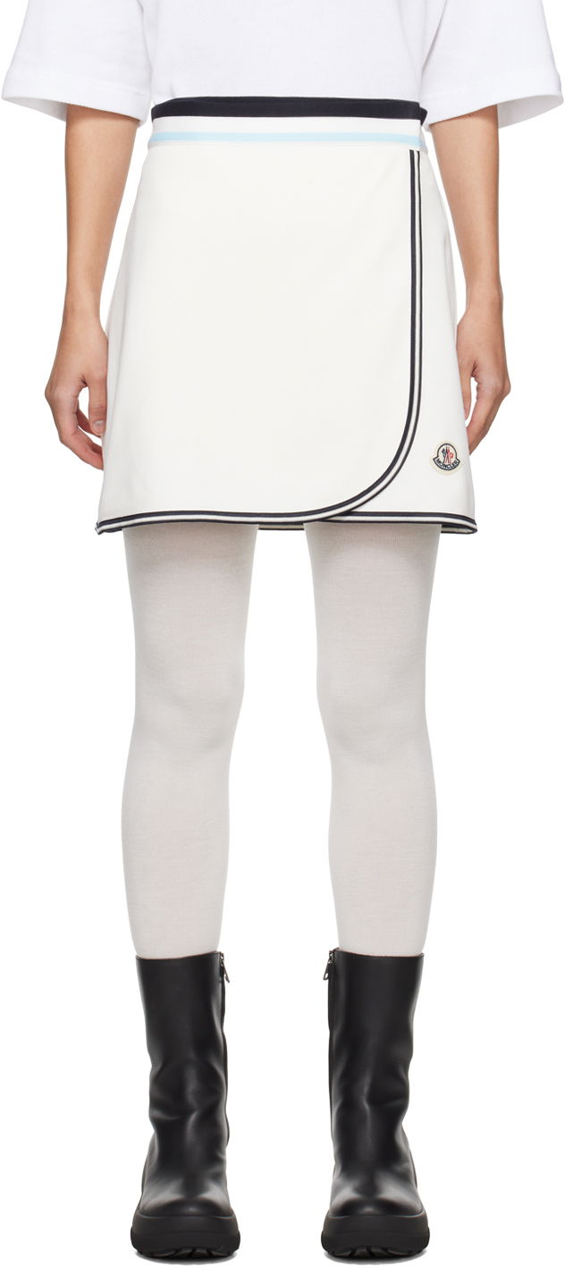 Спідниця Moncler Wrap Miniskirt білий | J10938H0000284720